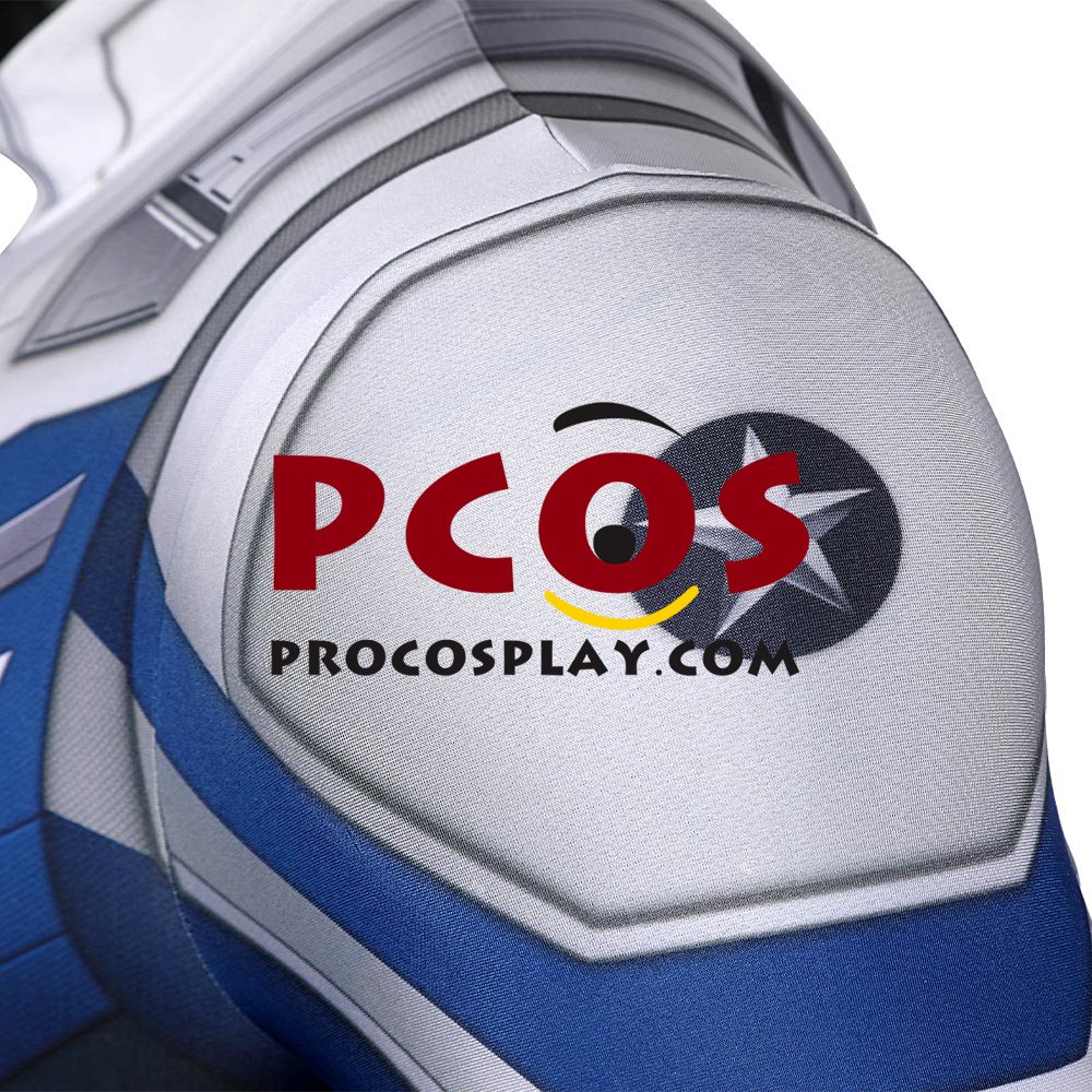 The Falcon and the Winter Soldier Sam Wilson New Captain America Cosplay Jumpsuit C00940