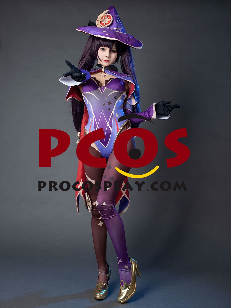 Genshin Impact Mona Cosplay Costume C00077-103-A