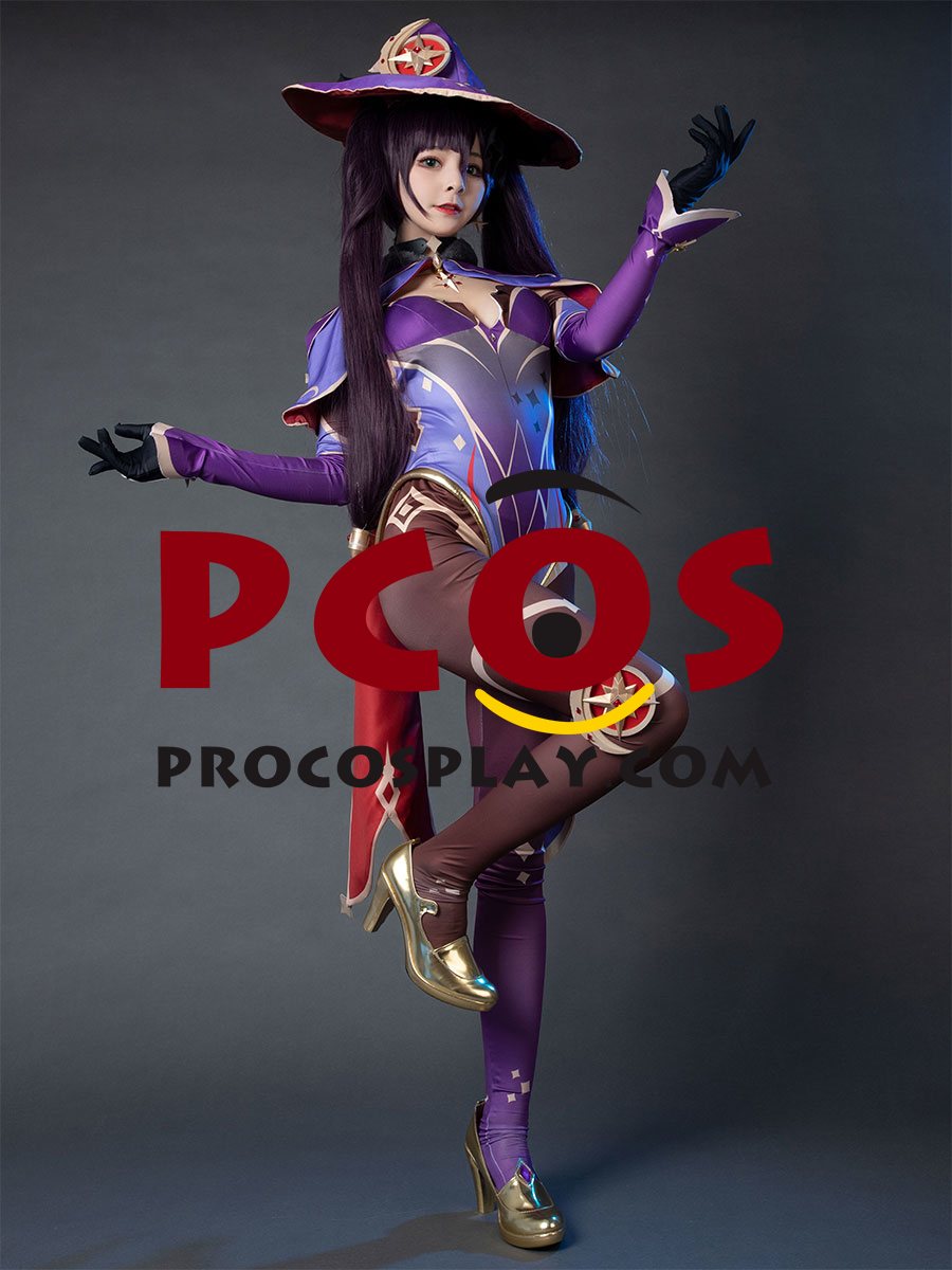 Genshin Impact Mona Cosplay Costume C00077-103-A