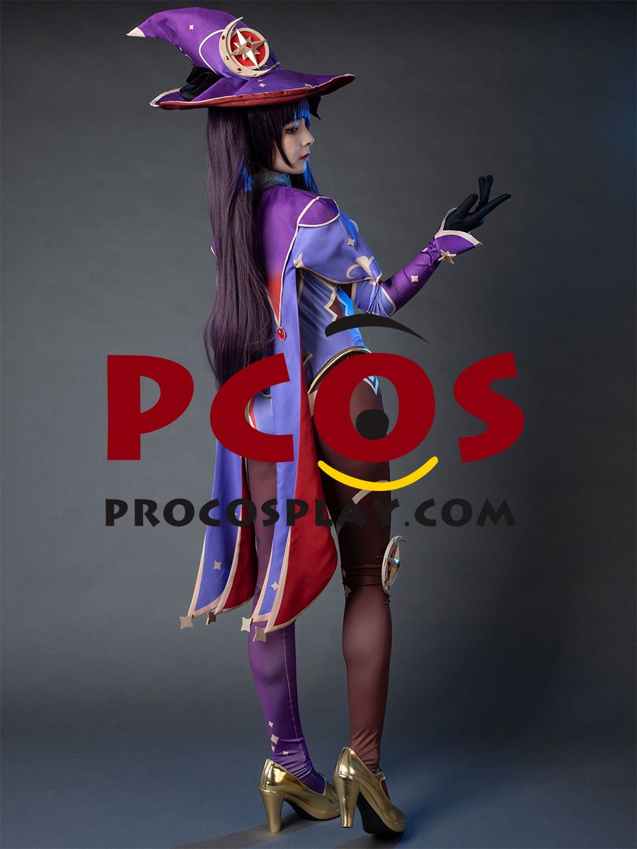 Genshin Impact Mona Cosplay Costume C00077-103-A