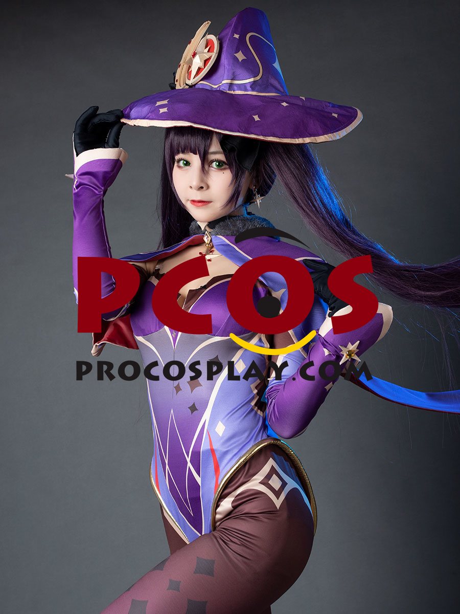 Genshin Impact Mona Cosplay Costume C00077-103-A