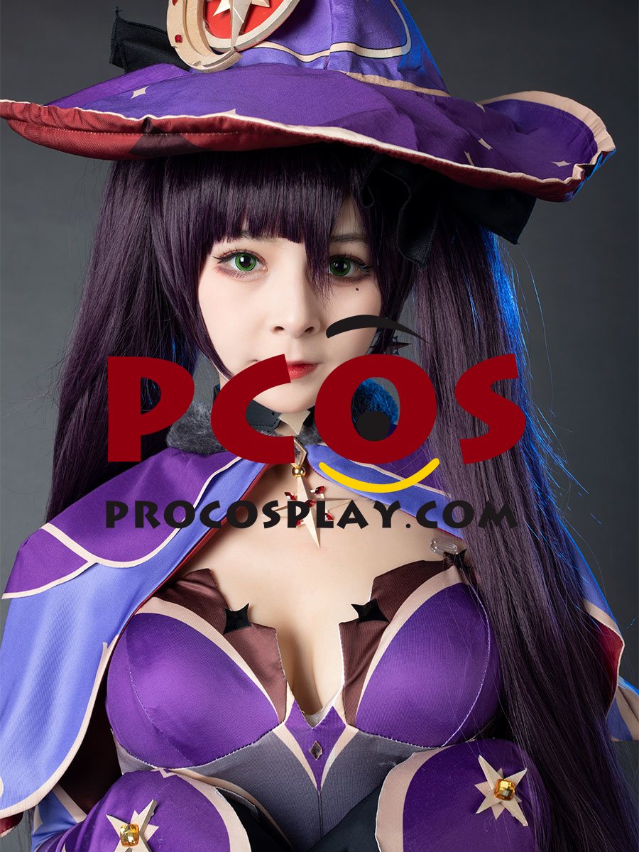 Genshin Impact Mona Cosplay Costume C00077-103-A