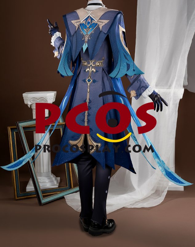 Genshin Impact Neuvillette Cosplay Costume C08504-A