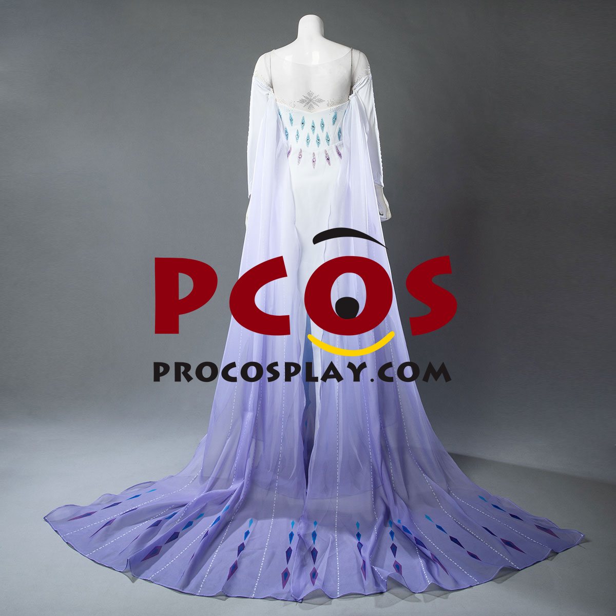 Frozen 2 Elsa Spirit Dress Cosplay Costume mp005584
