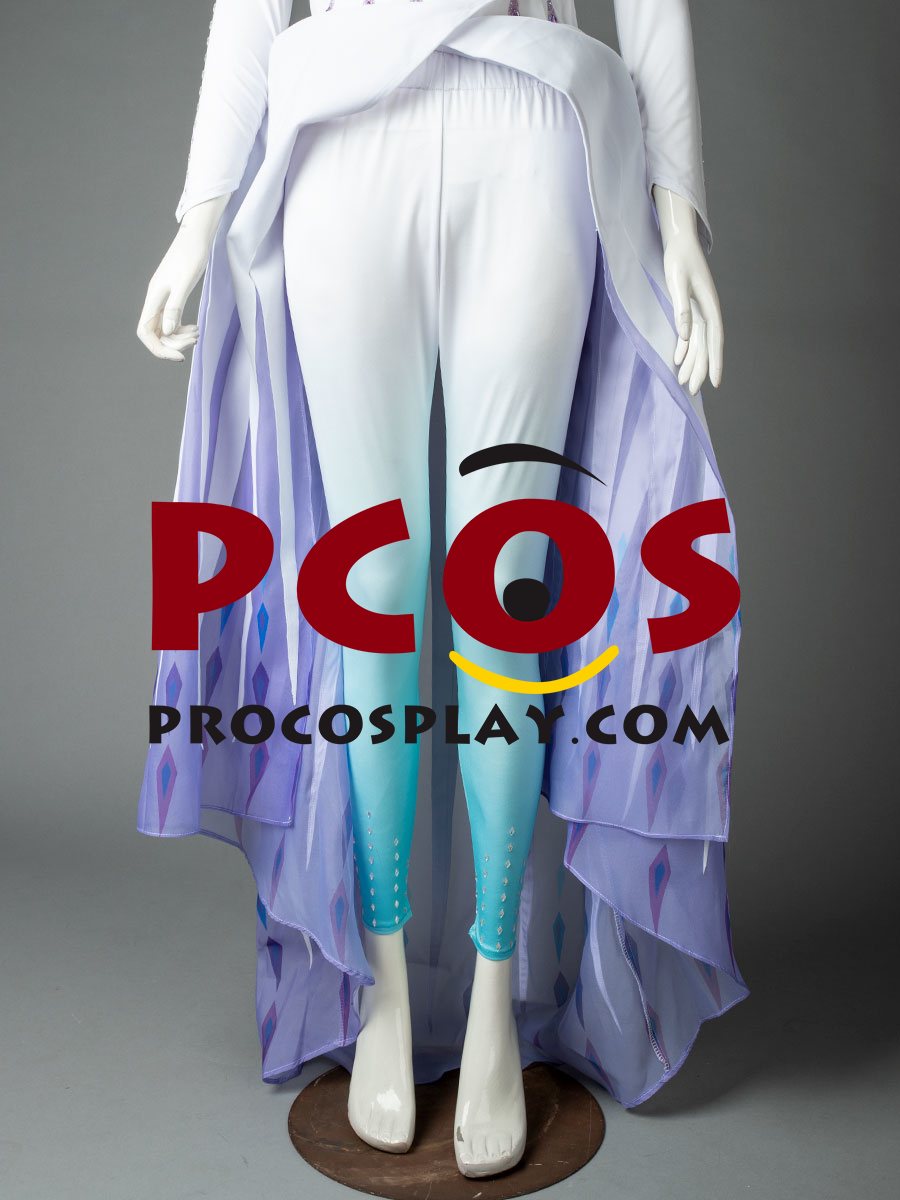 Frozen 2 Elsa Spirit Dress Cosplay Costume mp005584