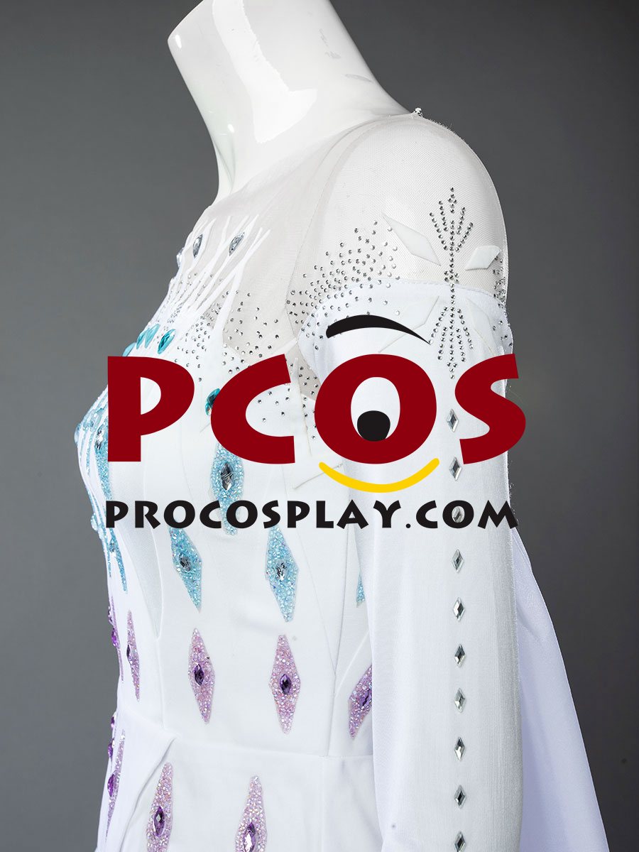 Frozen 2 Elsa Spirit Dress Cosplay Costume mp005584