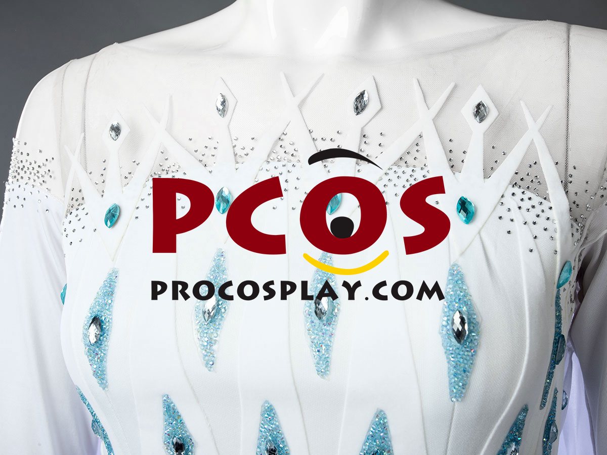 Frozen 2 Elsa Spirit Dress Cosplay Costume mp005584