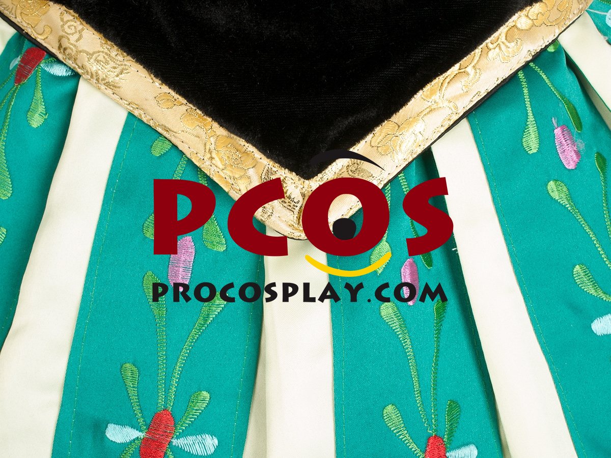 Frozen Anna Coronation Cosplay Costume mp001587