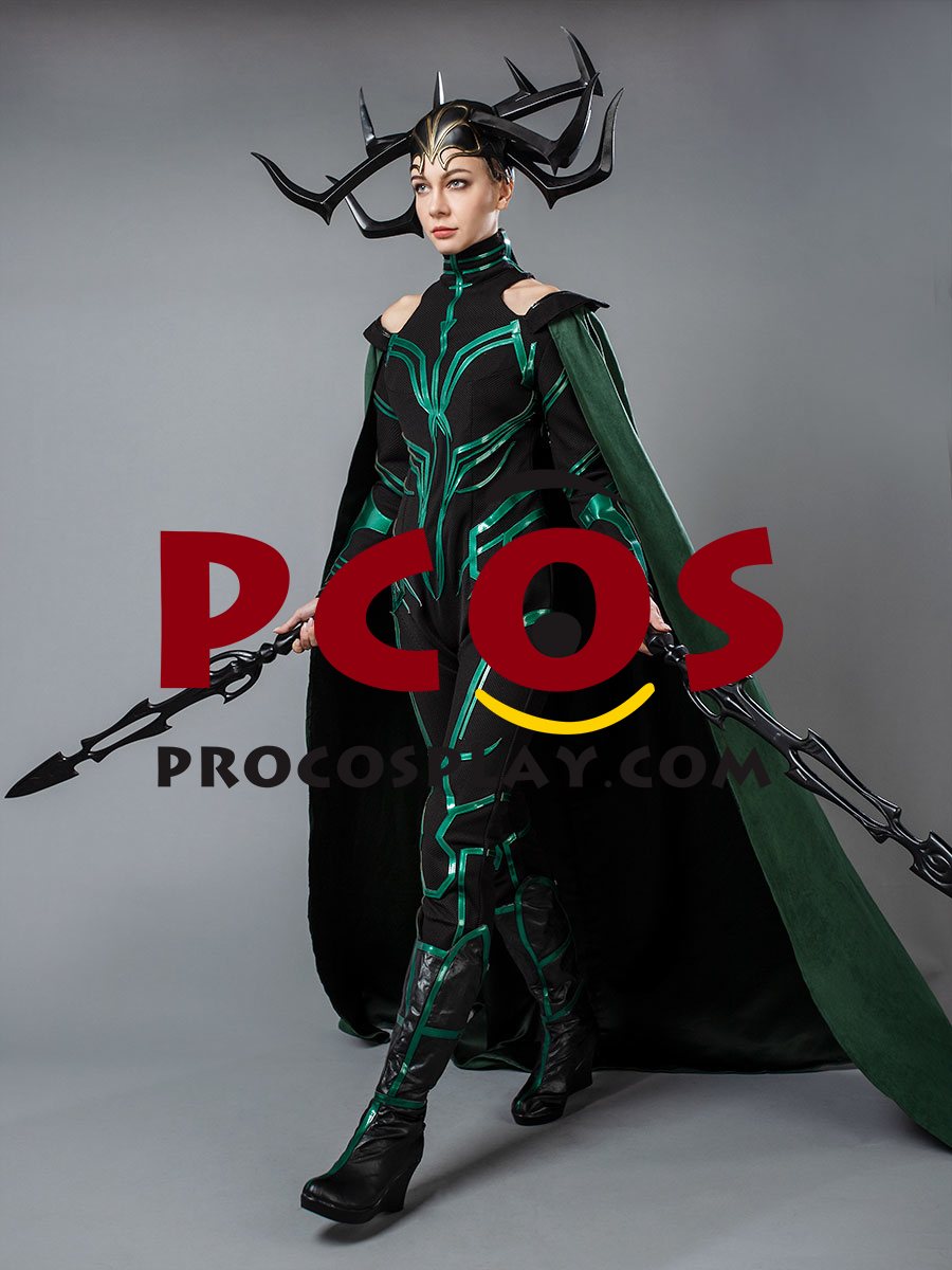 New Thor:Ragnarok The Goddess of Death Hela Cosplay Costume mp003792