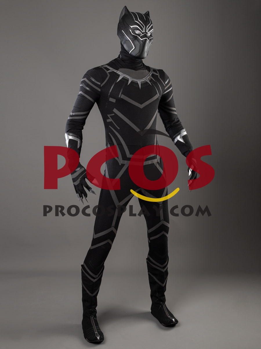 (image for) Ready to Ship Black Panther T'Challa Cosplay Costume mp003926