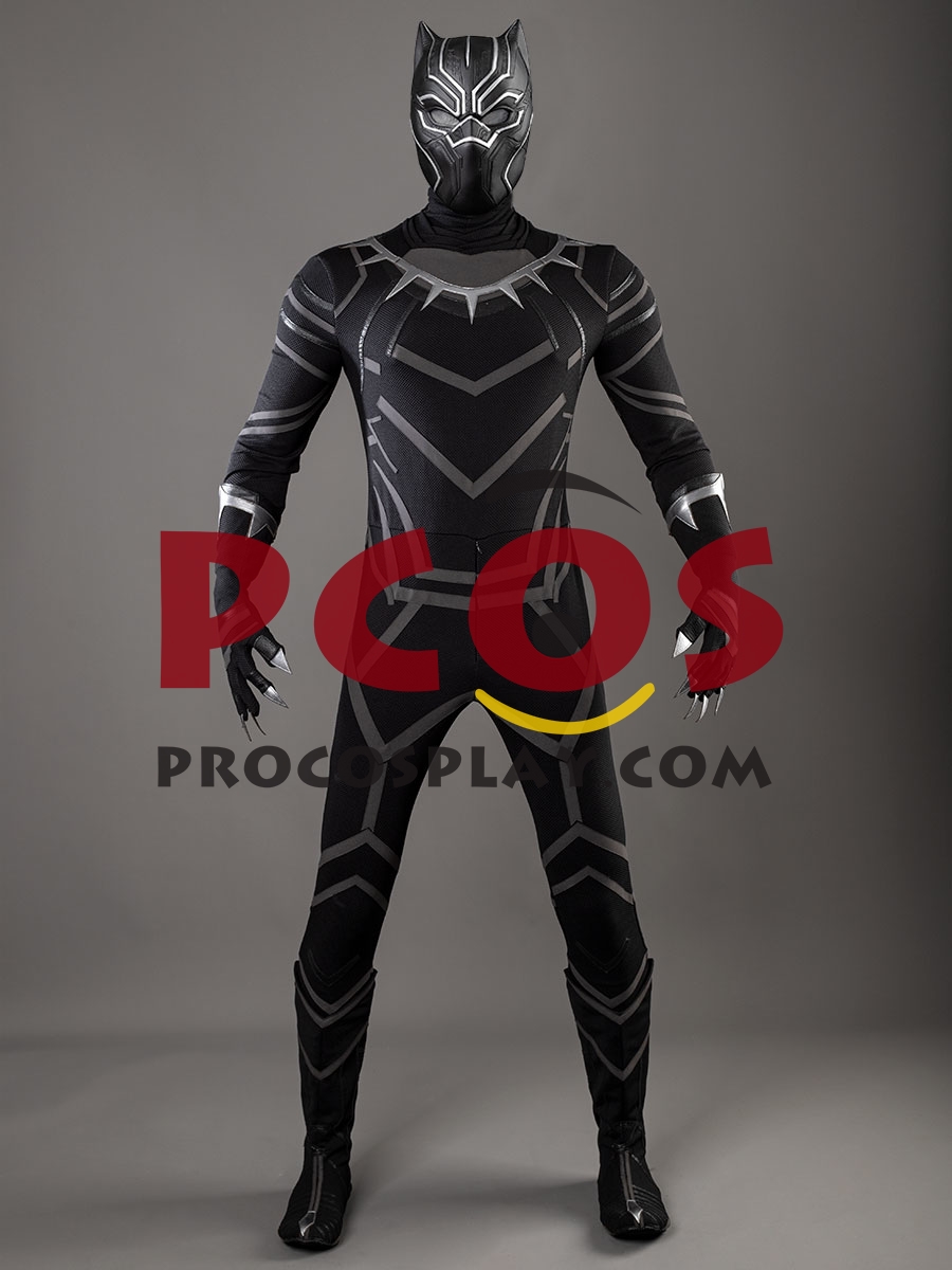 Ready to Ship Black Panther T'Challa Cosplay Costume mp003926