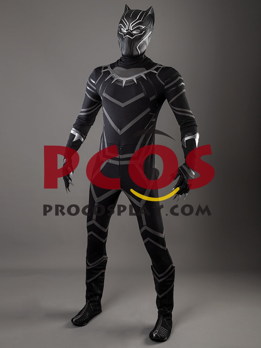 Ready to Ship Black Panther T'Challa Cosplay Costume mp003926