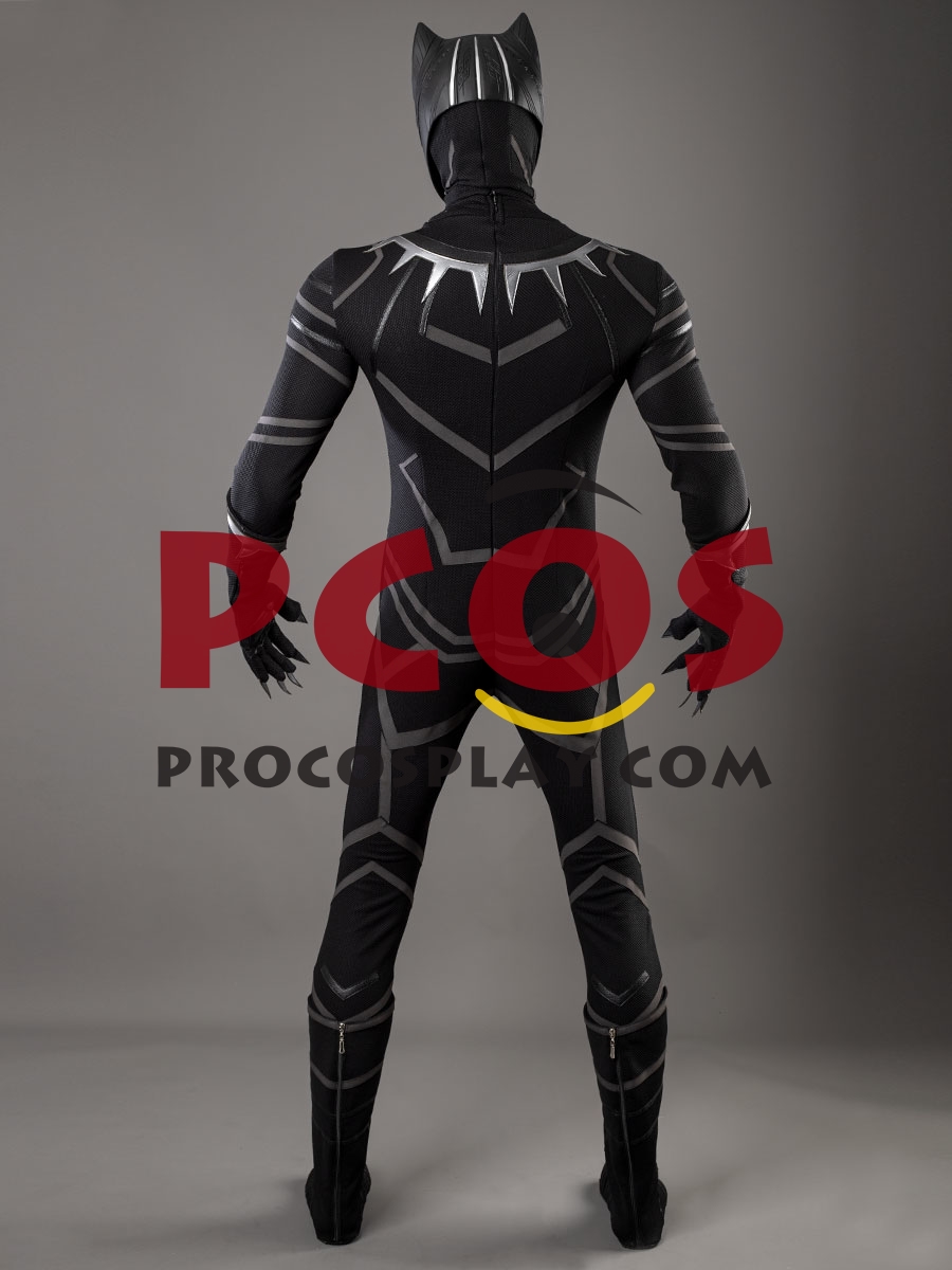 Ready to Ship Black Panther T'Challa Cosplay Costume mp003926