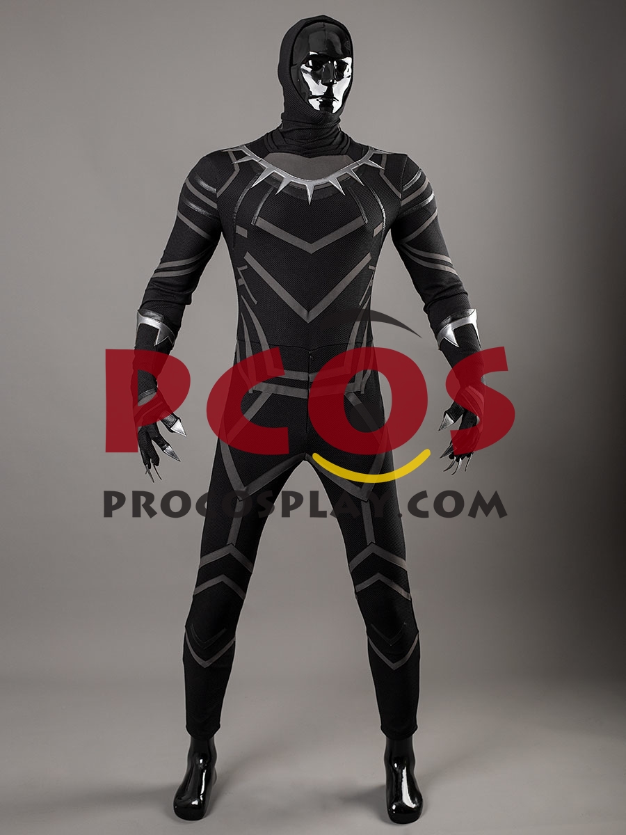 Ready to Ship Black Panther T'Challa Cosplay Costume mp003926