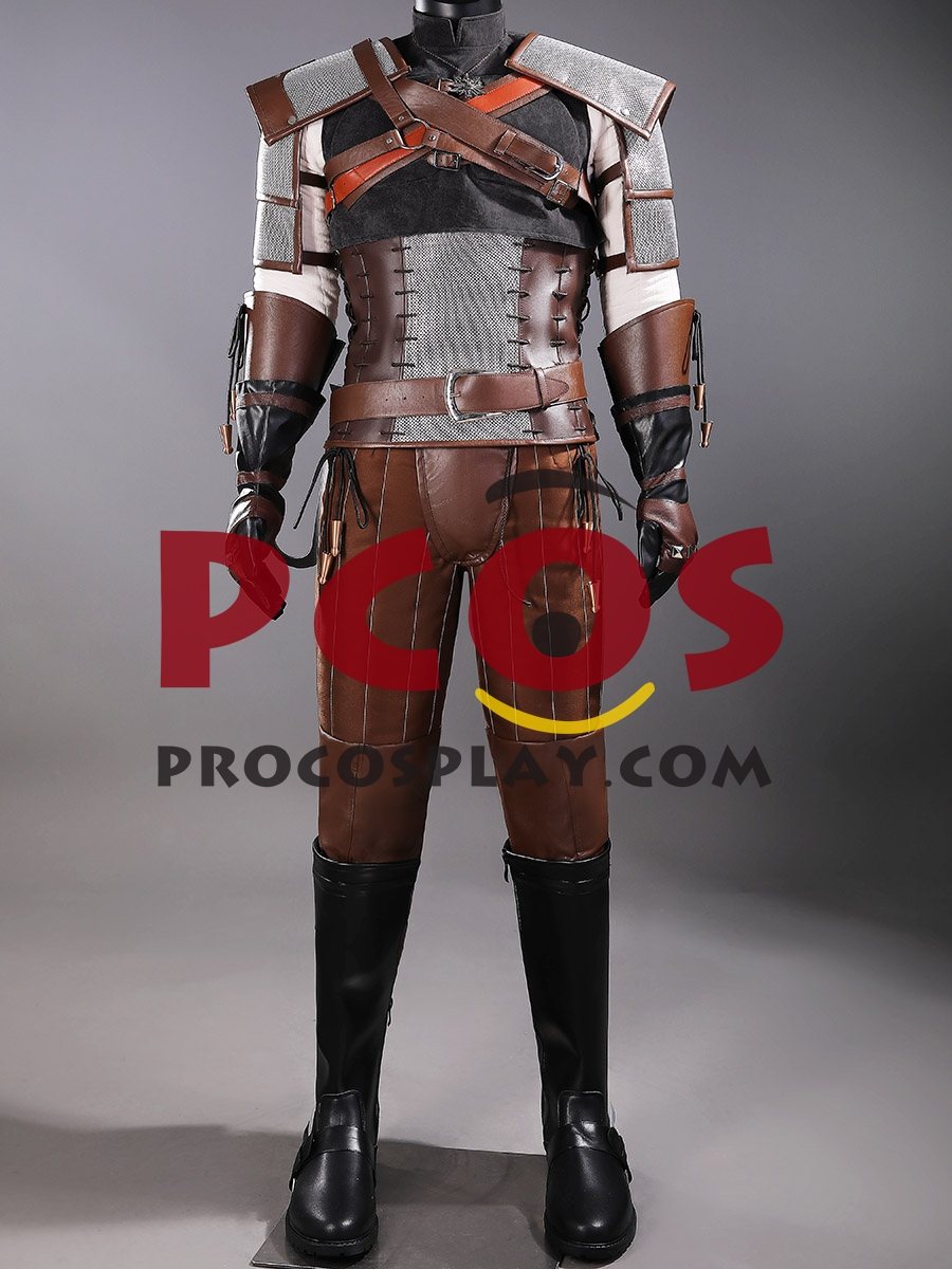 (image for) Wild Hunt Geralt of Rivia Cosplay Costume Upgraded C10095