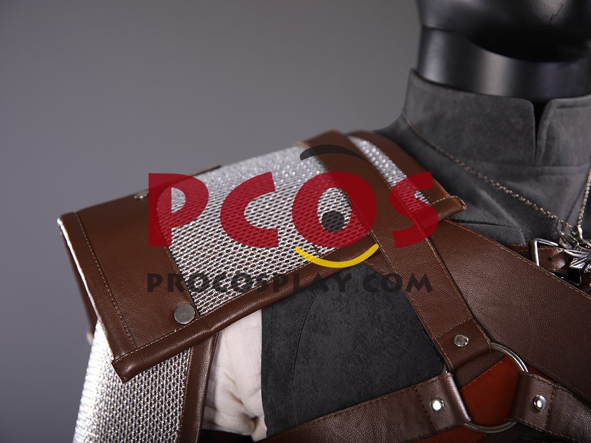 Wild Hunt Geralt of Rivia Cosplay Costume Upgraded C10095
