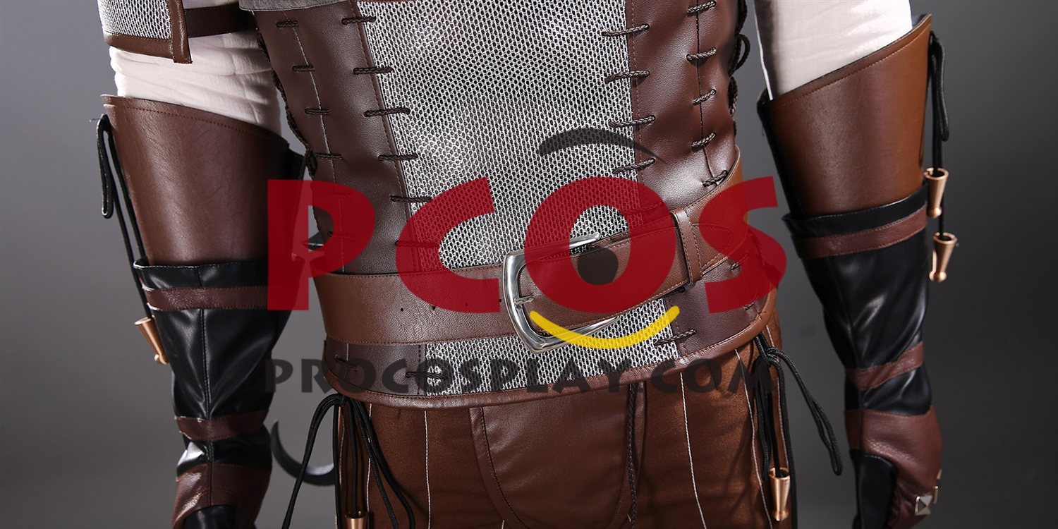 Wild Hunt Geralt of Rivia Cosplay Costume Upgraded C10095