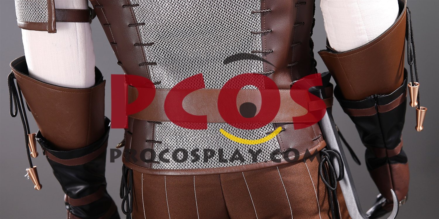 Wild Hunt Geralt of Rivia Cosplay Costume Upgraded C10095