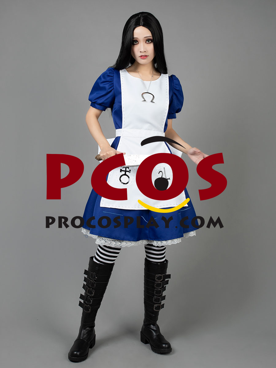 Alice: Madness Returns Classic Dress For Cosplay mp000277