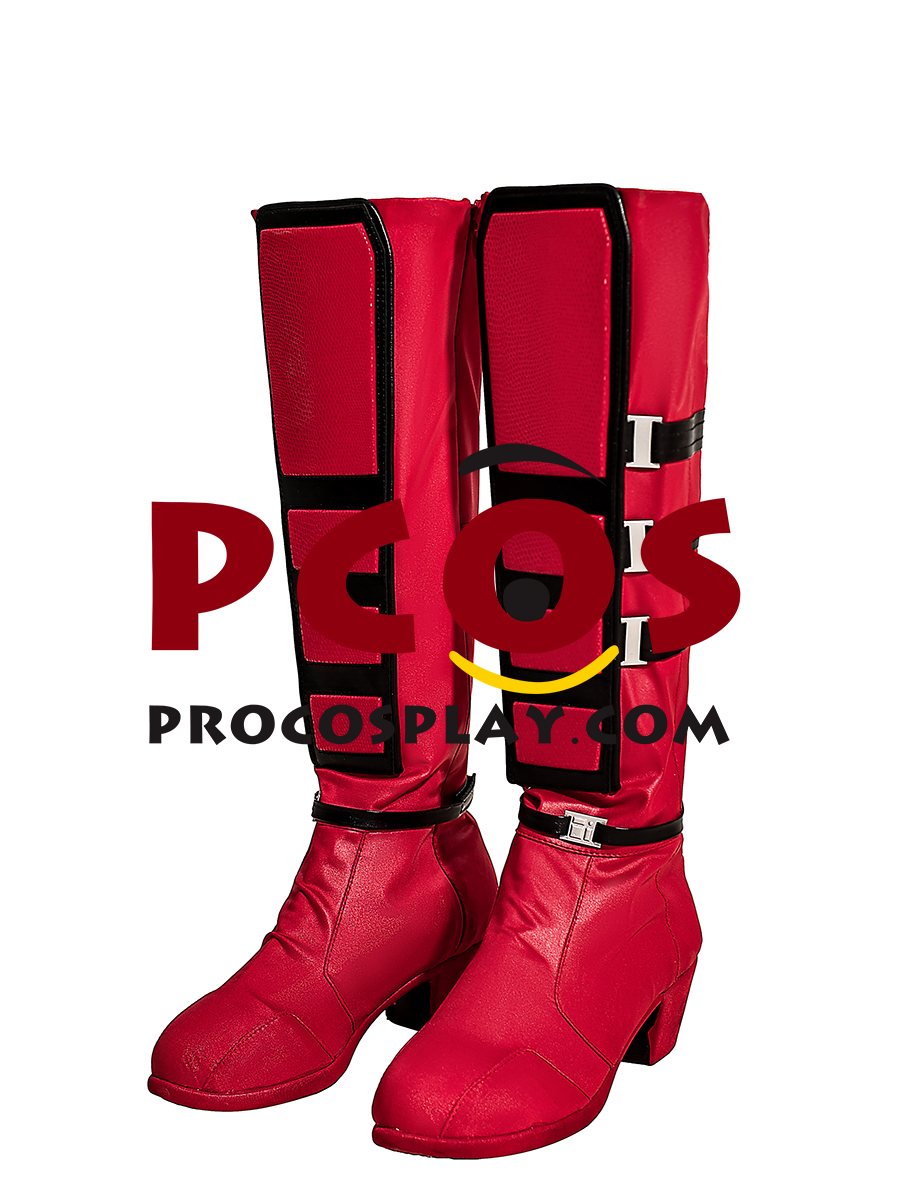 (image for) Deadpool 3 Deadpool & Wolverine Lady Deadpool Wanda Wilson Cosplay Shoes C09166-AA