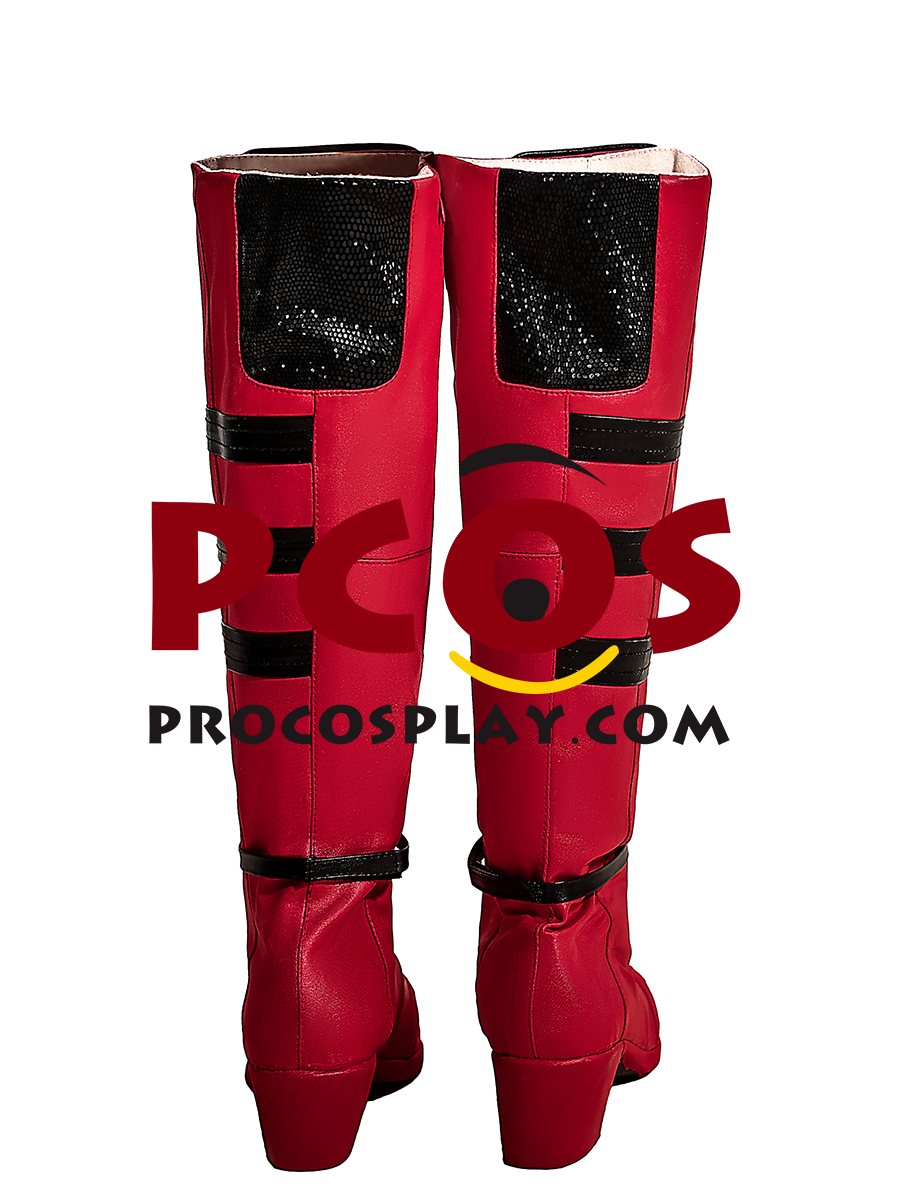 Deadpool 3 Deadpool & Wolverine Lady Deadpool Wanda Wilson Cosplay Shoes C09166-AA