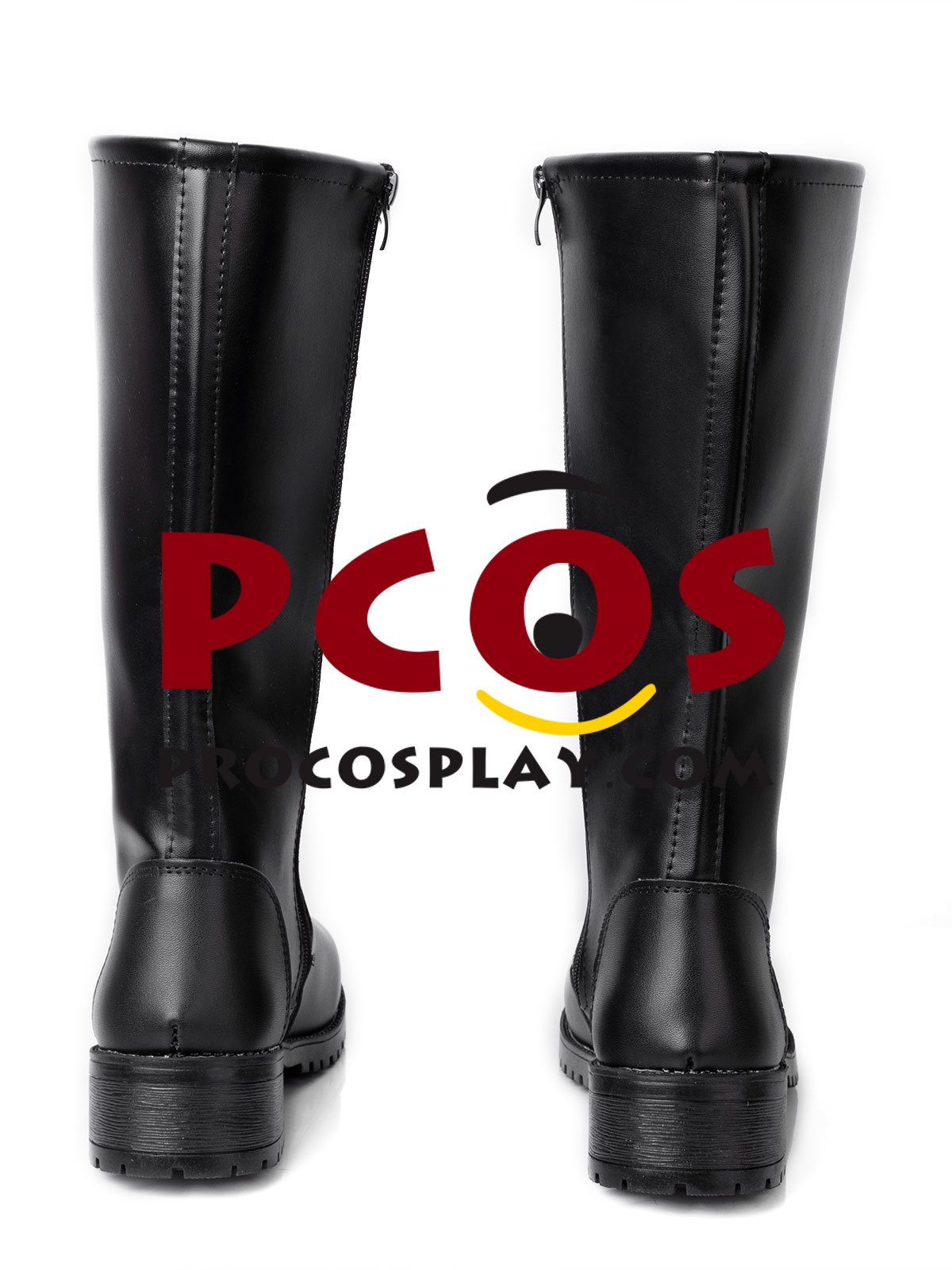 Ahsoka Baylan Skoll Black Cosplay Boots C08759