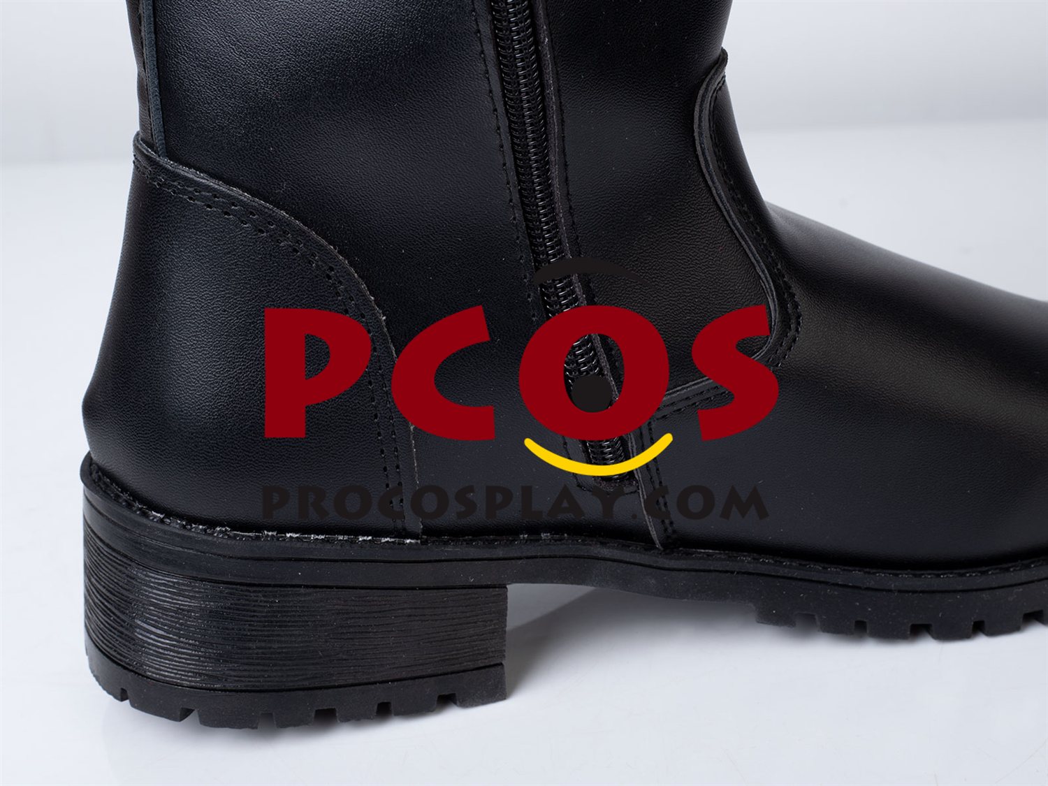 Ahsoka Baylan Skoll Black Cosplay Boots C08759