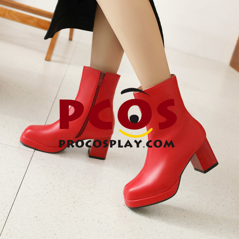 Deadpool 3 Deadpool & Wolverine Lady Deadpool Wanda Wilson Cosplay Shoes C09171