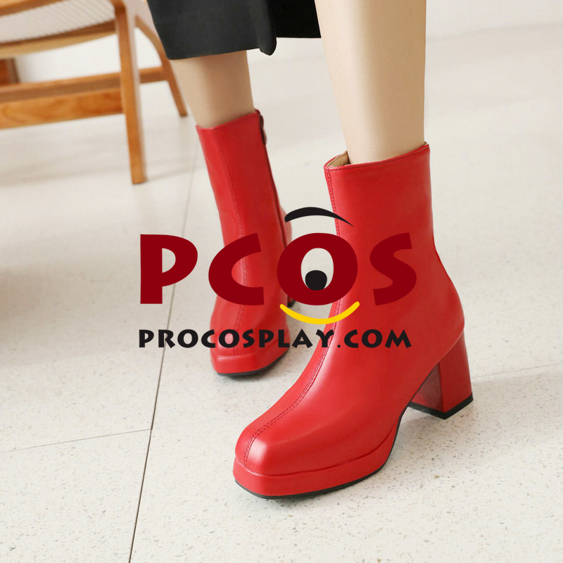 Deadpool 3 Deadpool & Wolverine Lady Deadpool Wanda Wilson Cosplay Shoes C09171