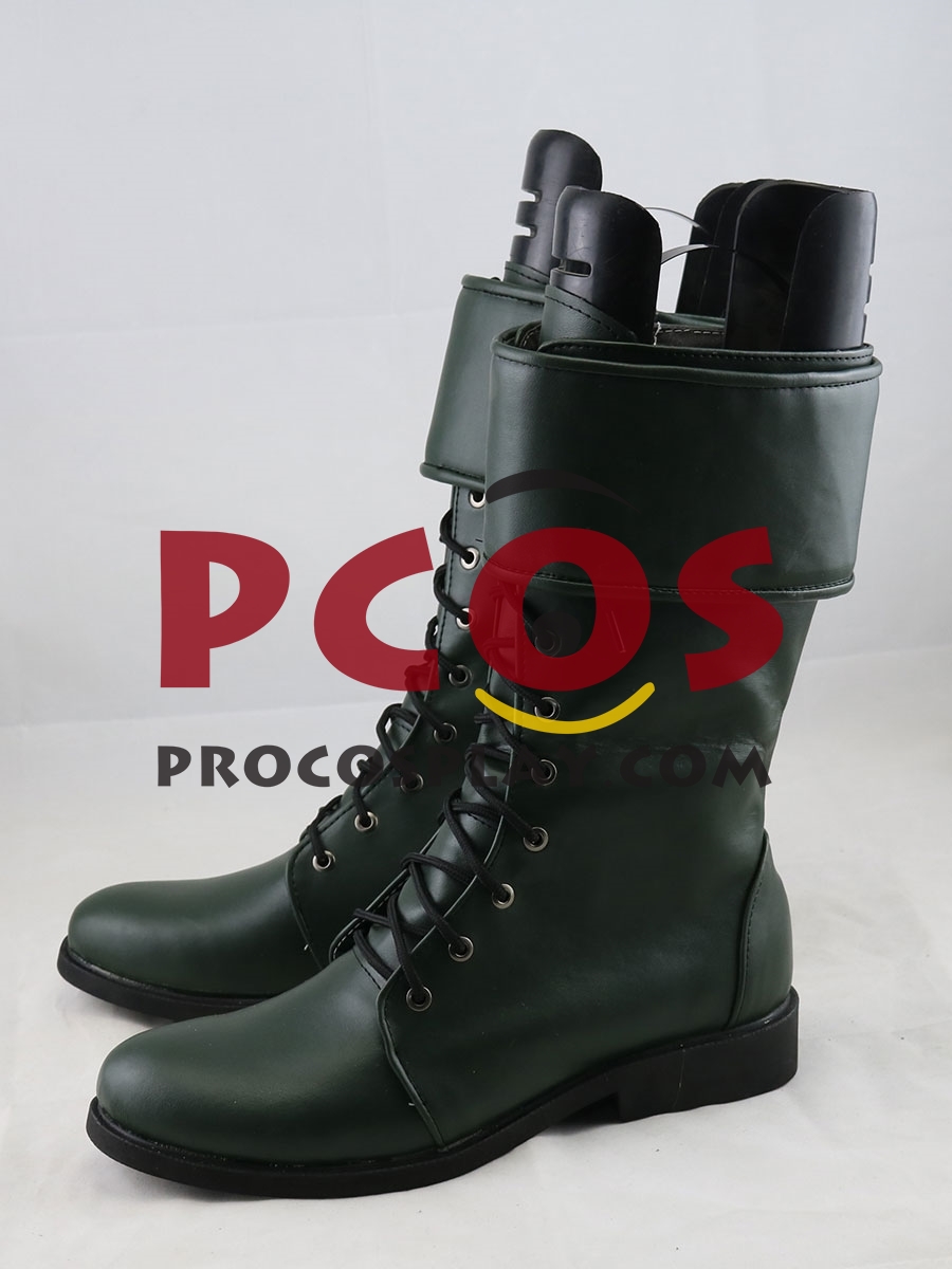 Green Arrow Season 4 Oliver Queen Cosplay Shoes mp004524