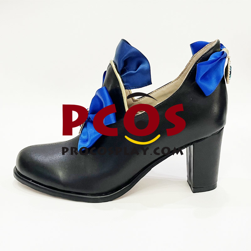 Genshin Impact Pneuma Furina Cosplay Shoes C08546