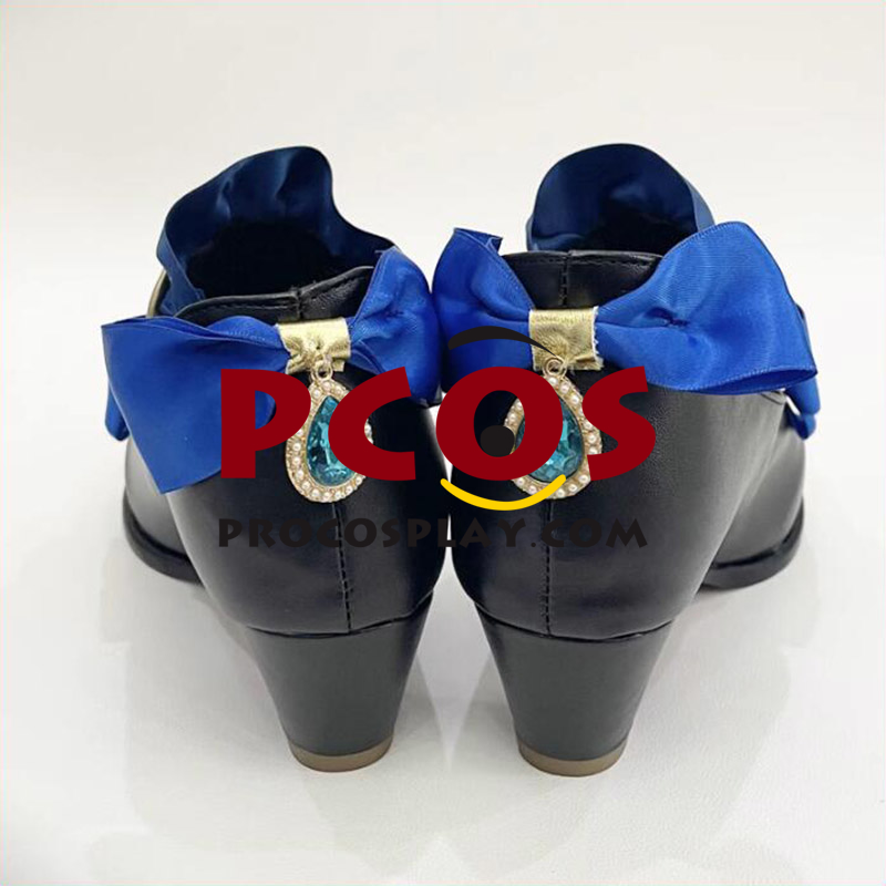 Genshin Impact Pneuma Furina Cosplay Shoes C08546