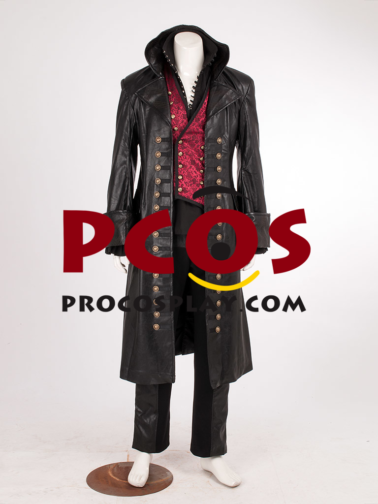 (image for) Once Upon a Time Killian Jones Captain Hook Cosplay Costume mp001994