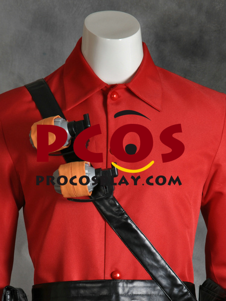 Team Fortress 2 Soldier Cosplay Costume mp000931