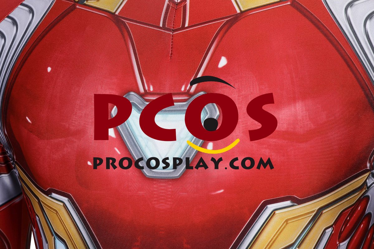 Infinity War Iron Man Tony Stark Nanotech Suit Cosplay Costume mp005699