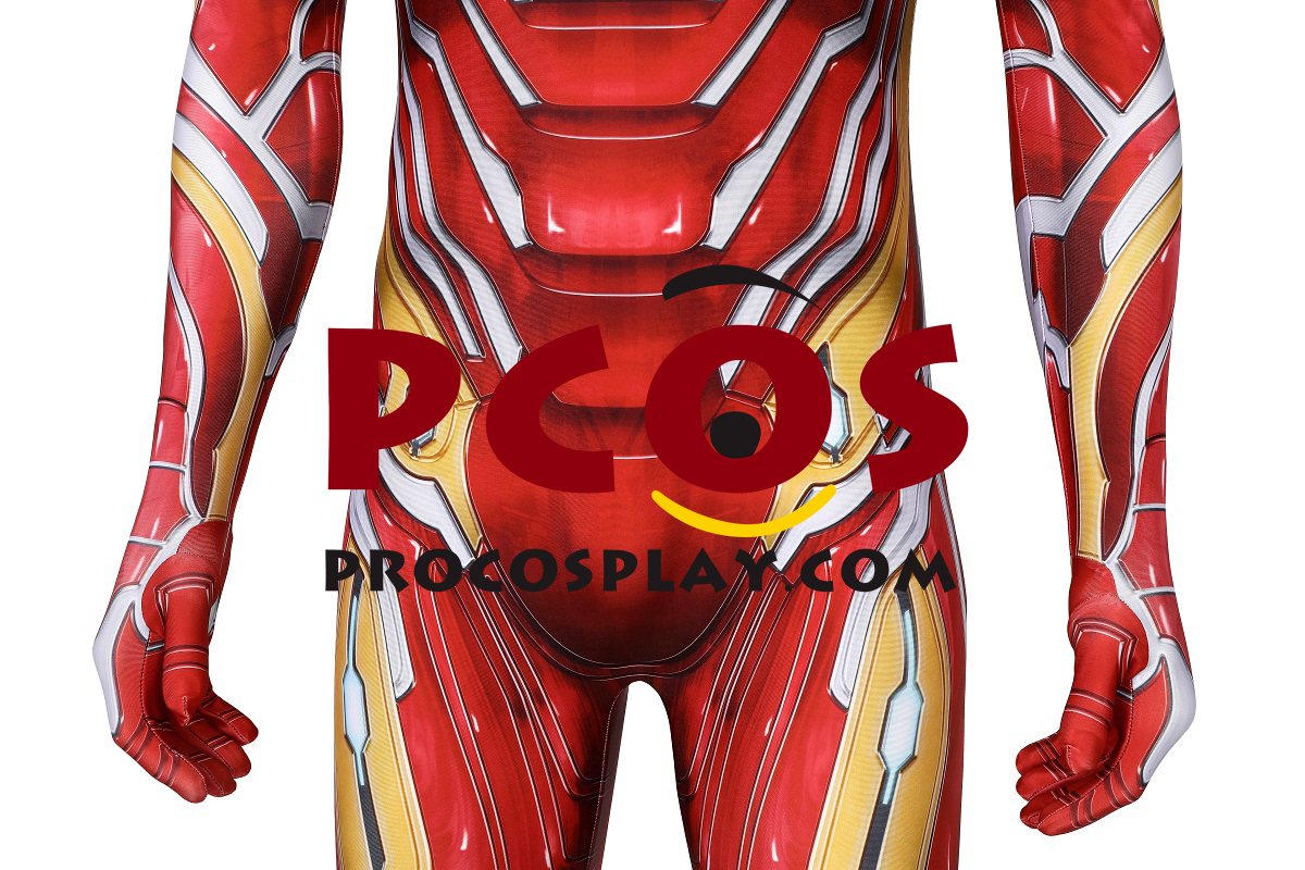 Infinity War Iron Man Tony Stark Nanotech Suit Cosplay Costume mp005699