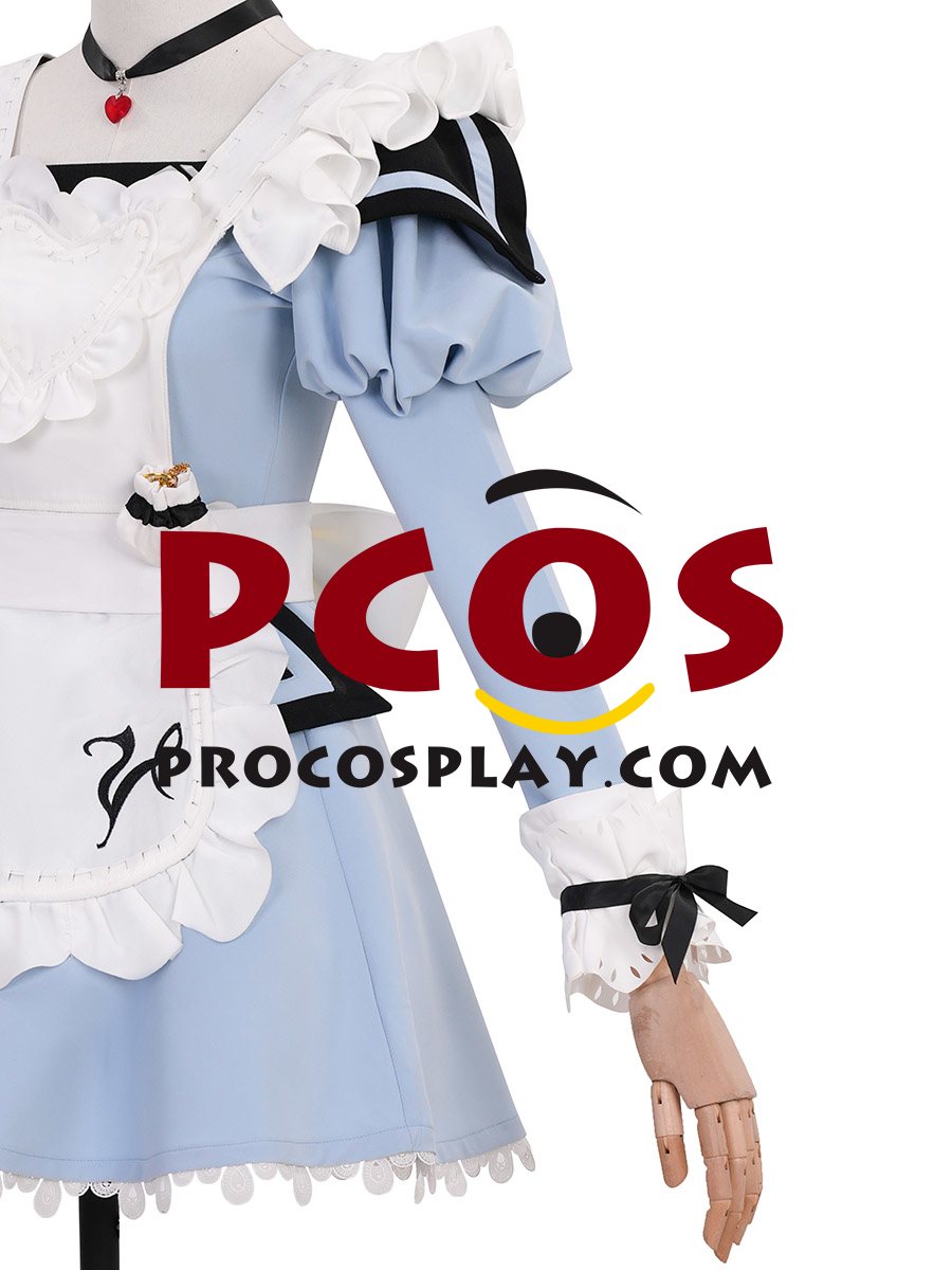 Final Fantasy XIV Apron Dress Cosplay Costume C09562