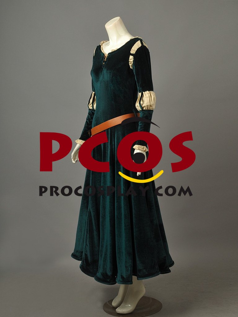 Deluxe Brave Princess Merida Cosplay Costume mp003883