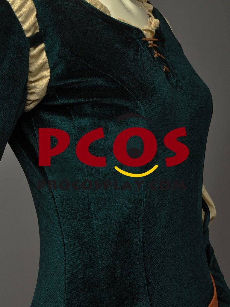Deluxe Brave Princess Merida Cosplay Costume mp003883