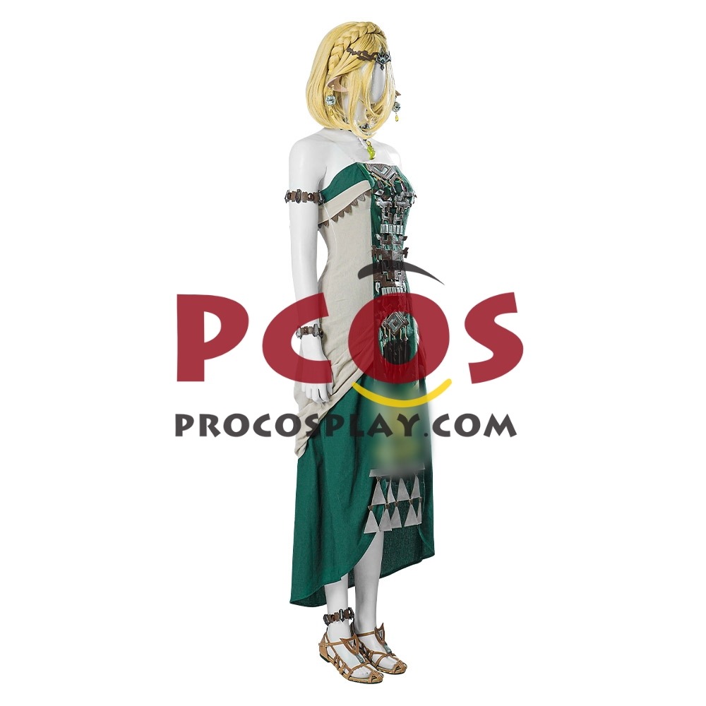 The Legend of Zelda: Tears of the Kingdom Hyrule Princess Zelda Cosplay Costume C08179