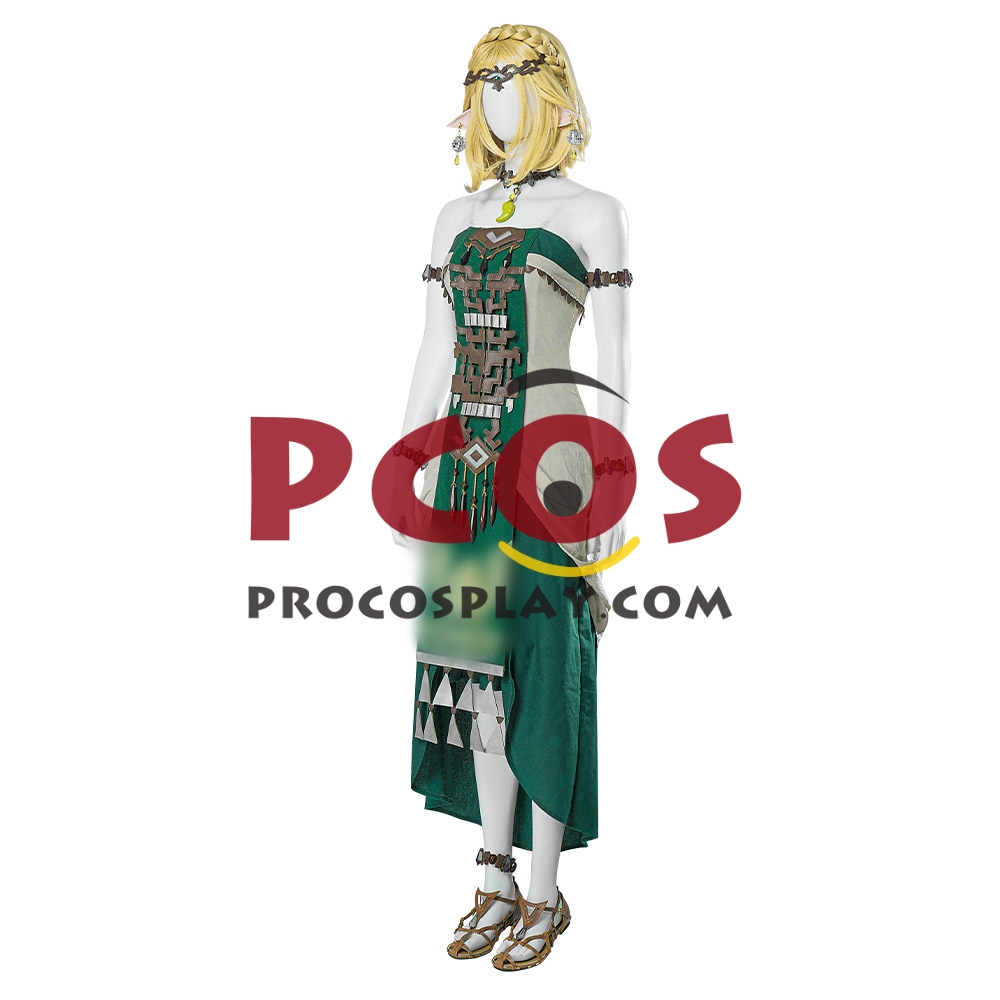 The Legend of Zelda: Tears of the Kingdom Hyrule Princess Zelda Cosplay Costume C08179