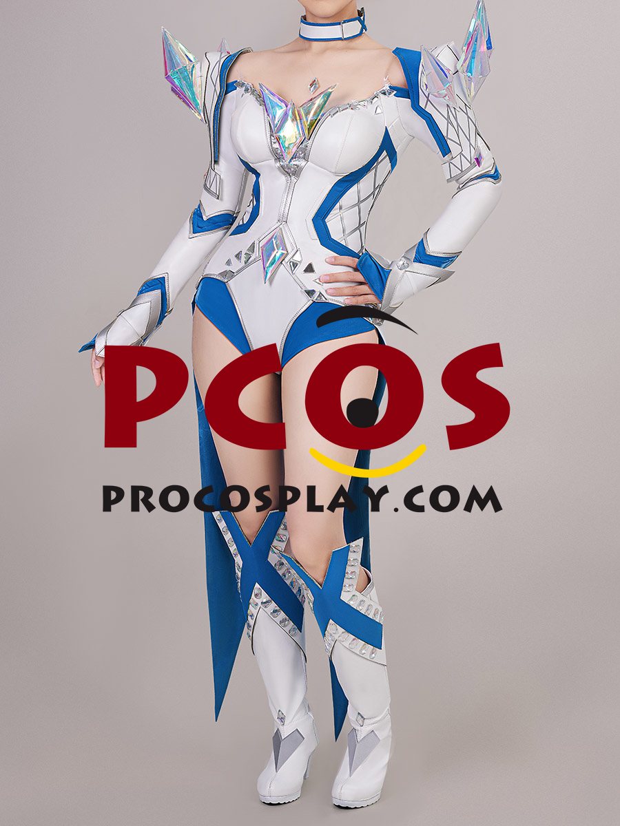 Game Rivals White Queen Emma Grace Frost Cosplay Costume C09436