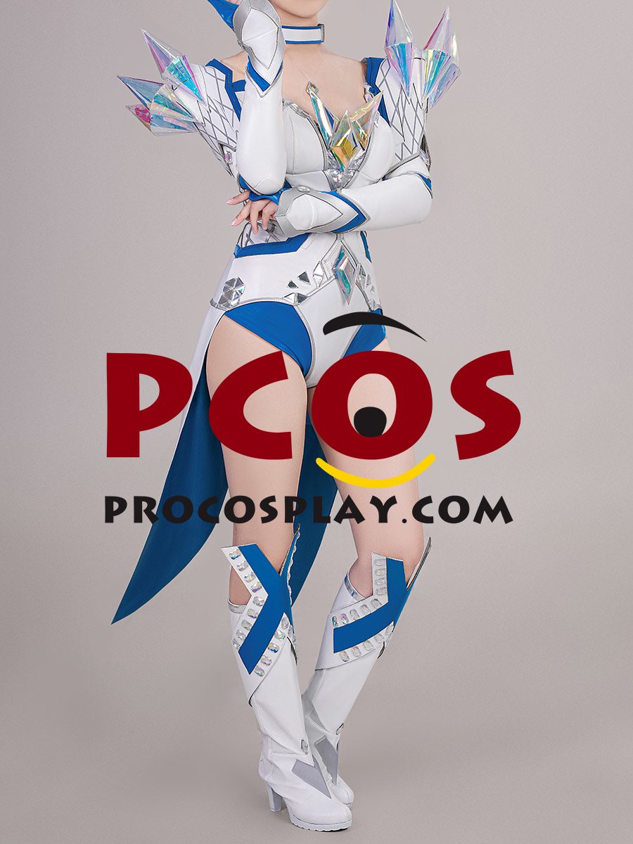 Game Rivals White Queen Emma Grace Frost Cosplay Costume C09436