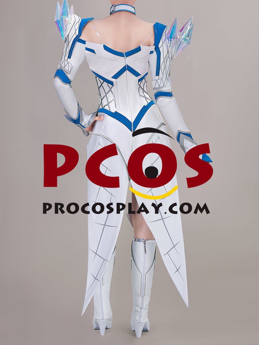 Game Rivals White Queen Emma Grace Frost Cosplay Costume C09436