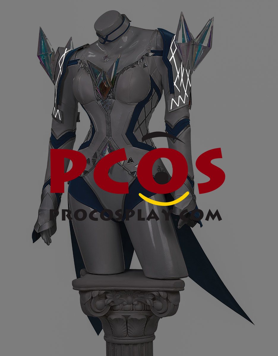 Game Rivals White Queen Emma Grace Frost Cosplay Costume C09436