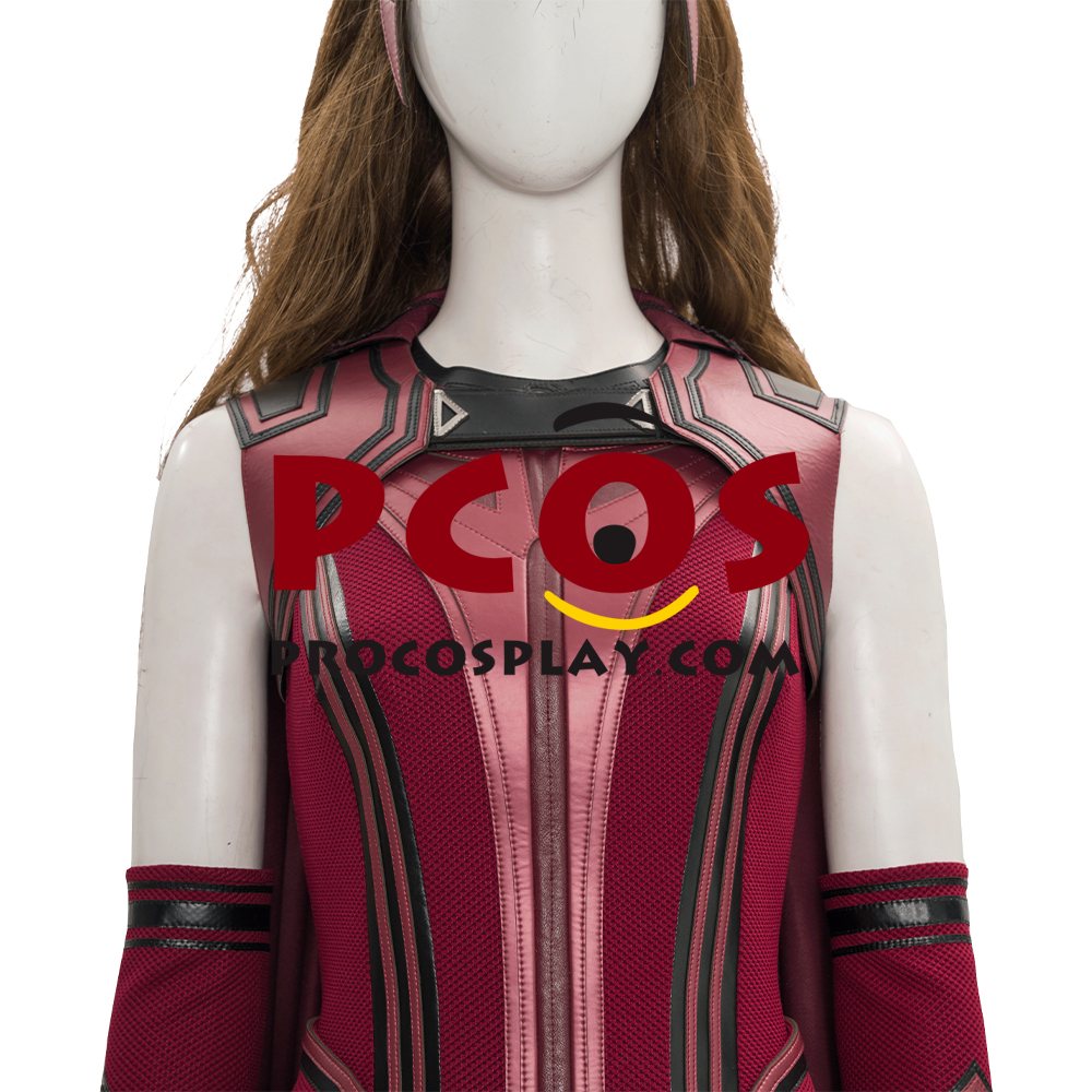 WandaVision Scarlet Witch Wanda Finale Cosplay Costume C00323 Knit Version
