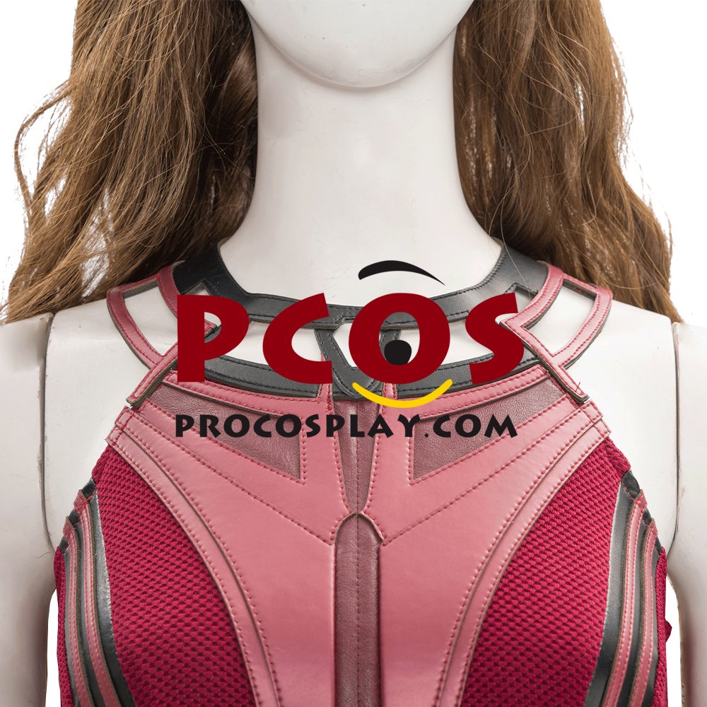 WandaVision Scarlet Witch Wanda Finale Cosplay Costume C00323 Knit Version