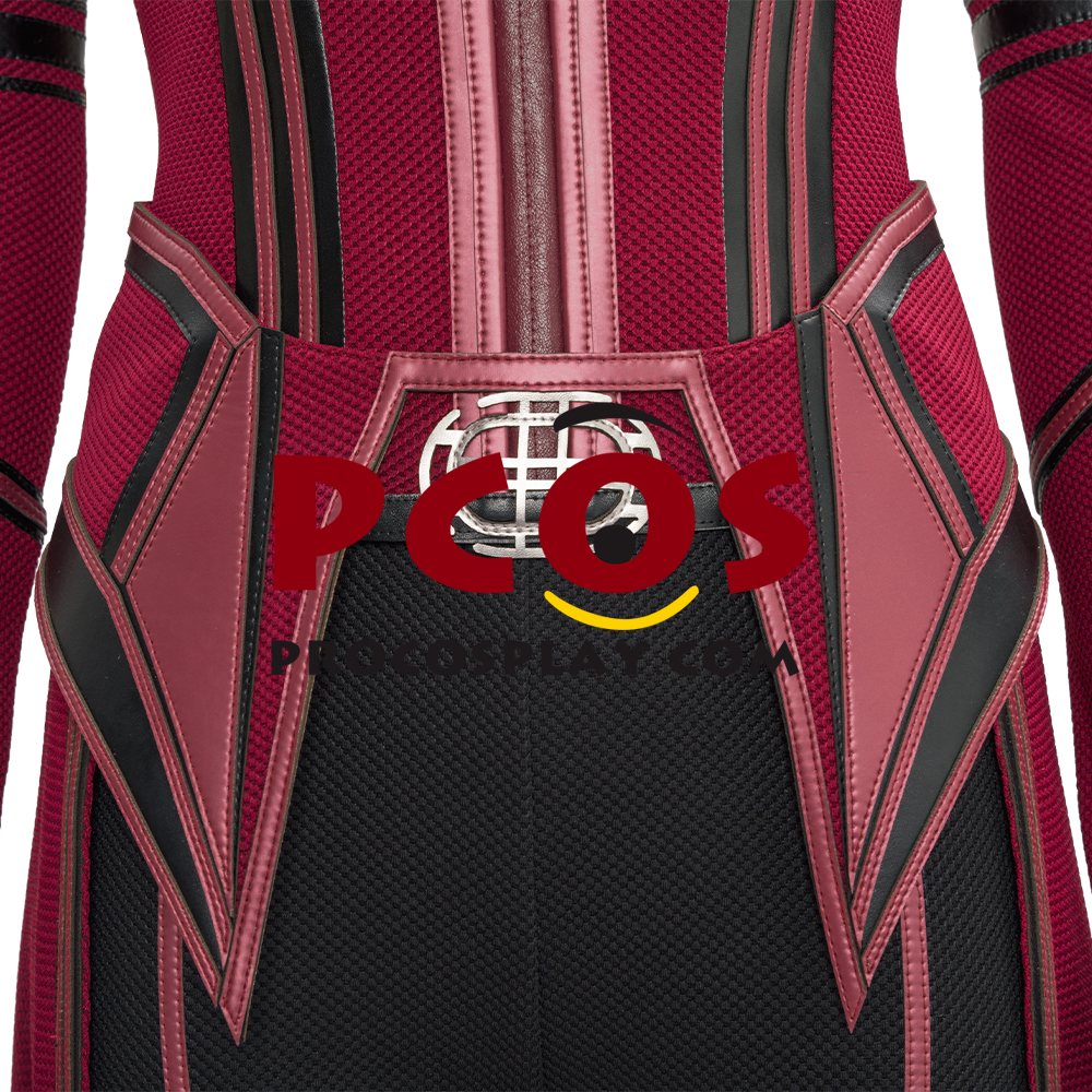 WandaVision Scarlet Witch Wanda Finale Cosplay Costume C00323 Knit Version
