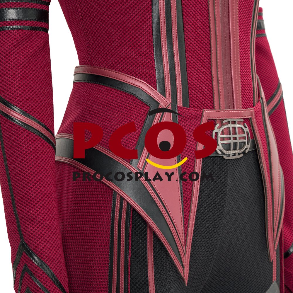 WandaVision Scarlet Witch Wanda Finale Cosplay Costume C00323 Knit Version