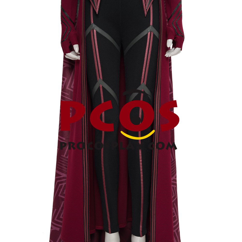 WandaVision Scarlet Witch Wanda Finale Cosplay Costume C00323 Knit Version